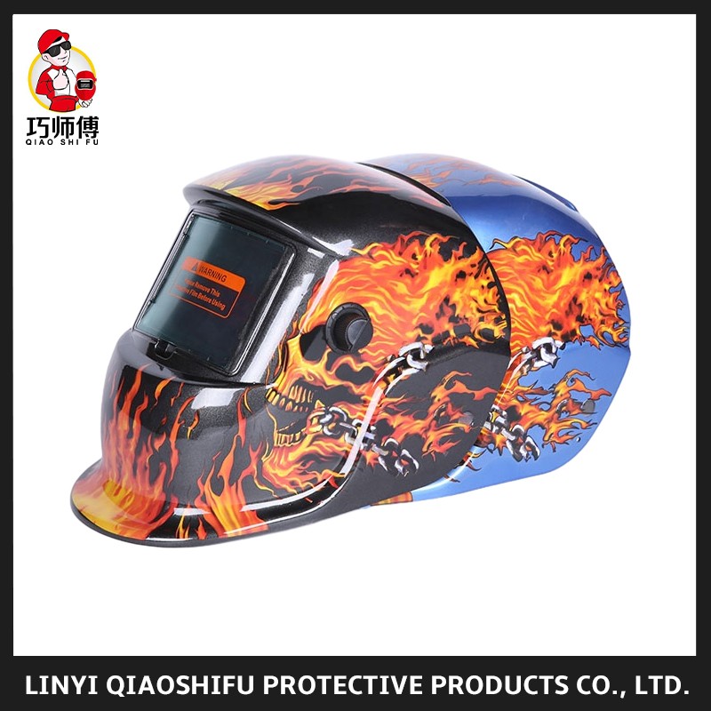 Colorful Decal Paint Auto Dimming Welding helmet Auto Darkening Welding helmet