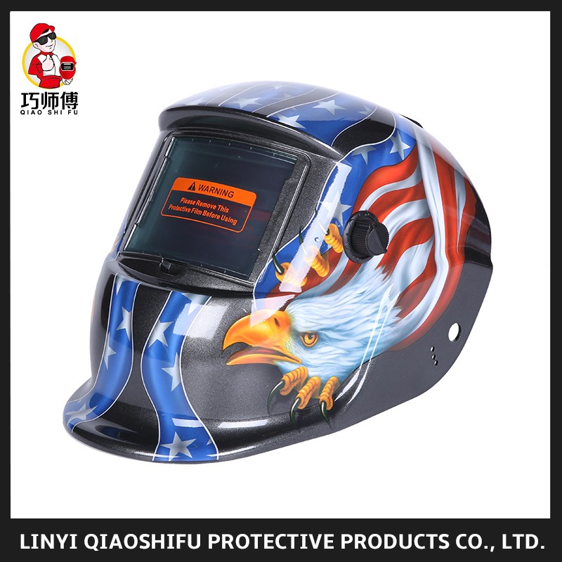 Colorful Decal Paint Auto Dimming Welding helmet Auto Darkening Welding helmet