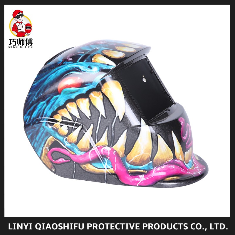 Colorful Decal Paint Auto Dimming Welding helmet Auto Darkening Welding helmet