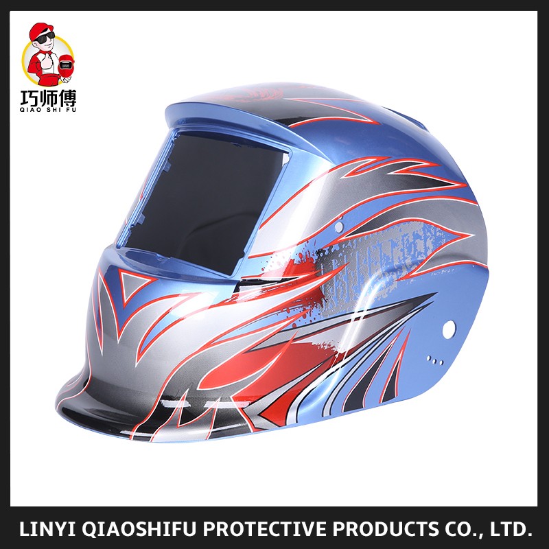 Colorful Decal Paint Auto Dimming Welding helmet Auto Darkening Welding helmet