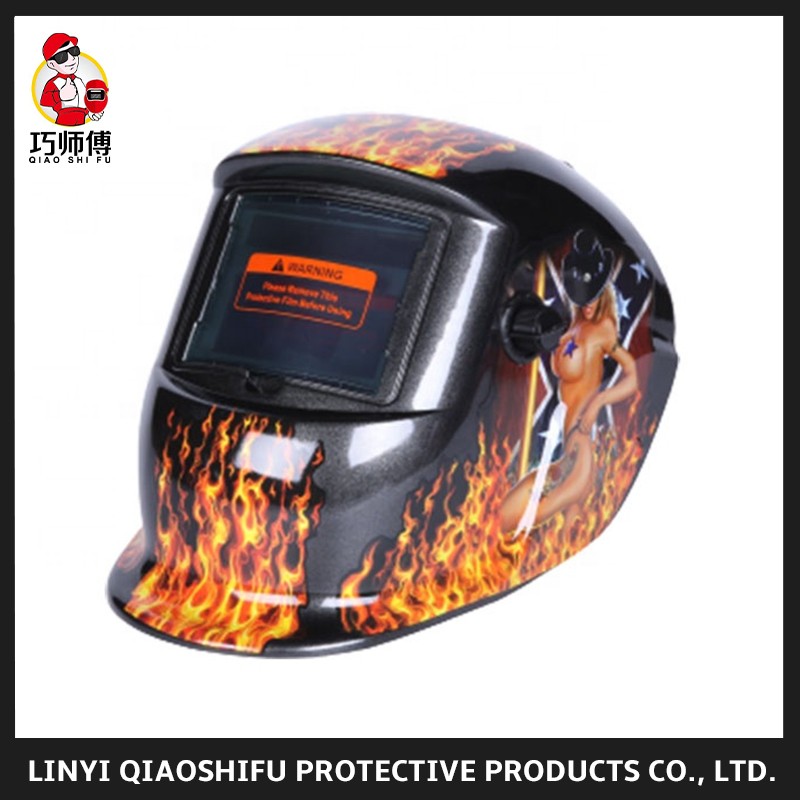 Colorful Decal Paint Auto Dimming Welding helmet Auto Darkening Welding helmet