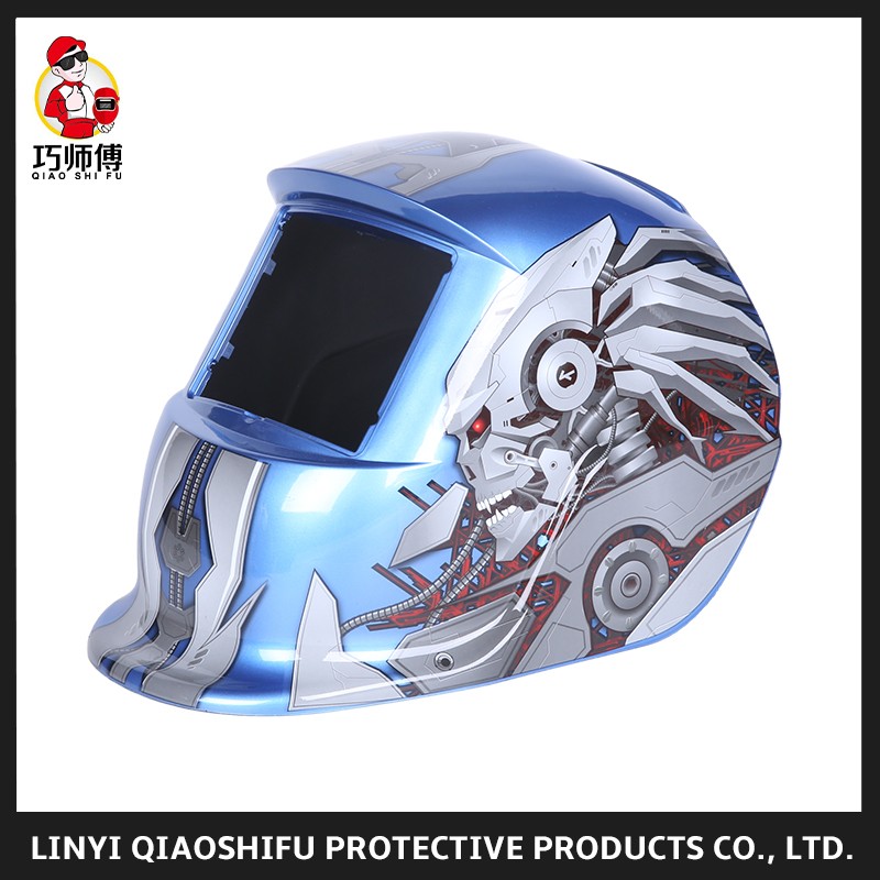 Colorful Decal Paint Auto Dimming Welding helmet Auto Darkening Welding helmet