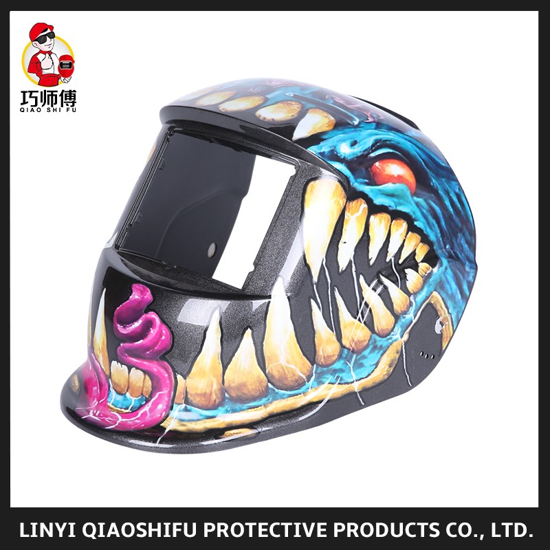 Colorful Decal Paint Auto Dimming Welding helmet Auto Darkening Welding helmet