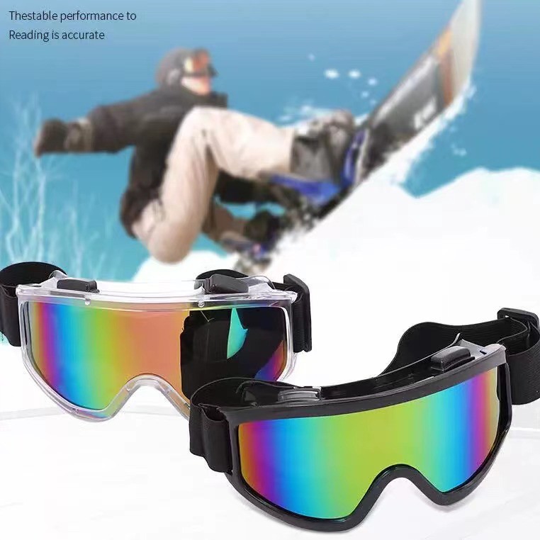 Winter Sports Colorful lens Ski Goggles protective goggles Safety Goggles